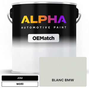 JDM BLANC BMW WO51 | OEMatch Automotive Basecoat