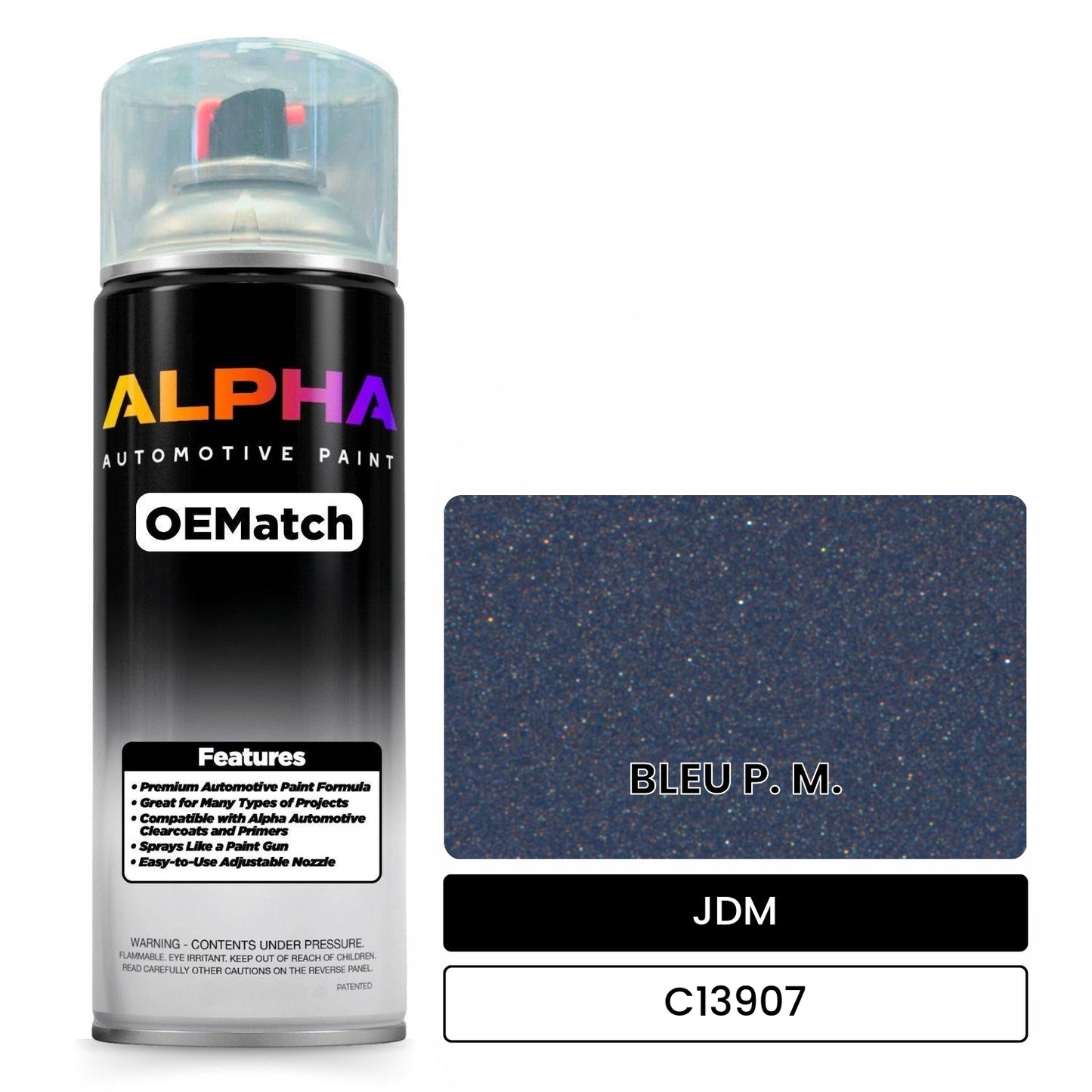 JDM BLEU P. M. C13907 OEMatch Spraycan
