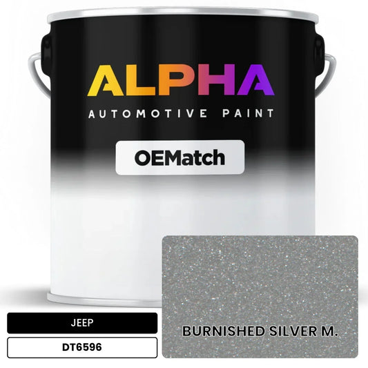 JEEP BURNISHED SILVER M. DT6596 OEMatch Basecoat