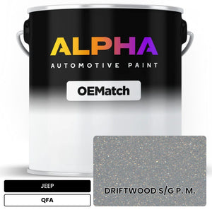 JEEP DRIFTWOOD S/G P. M. QFA | OEMatch Automotive Basecoat