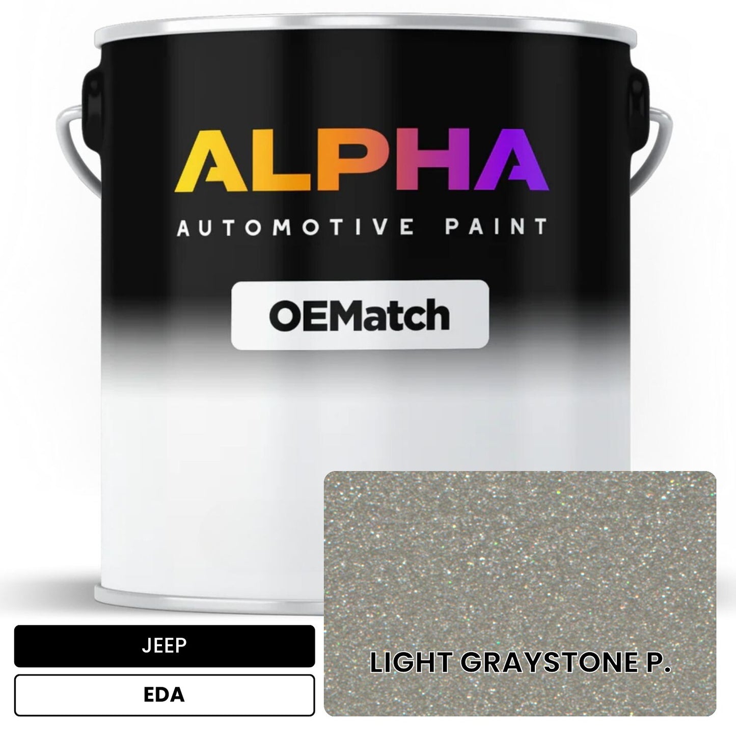 JEEP LIGHT GRAYSTONE P. EDA OEMatch Basecoat