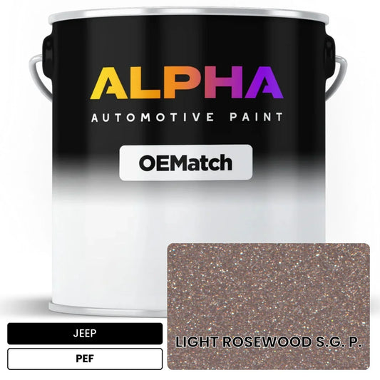 JEEP LIGHT ROSEWOOD S.G. P. PEF OEMatch Basecoat