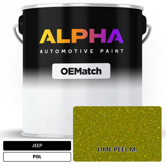 JEEP LIME PEEL M. PGL OEMatch Basecoat