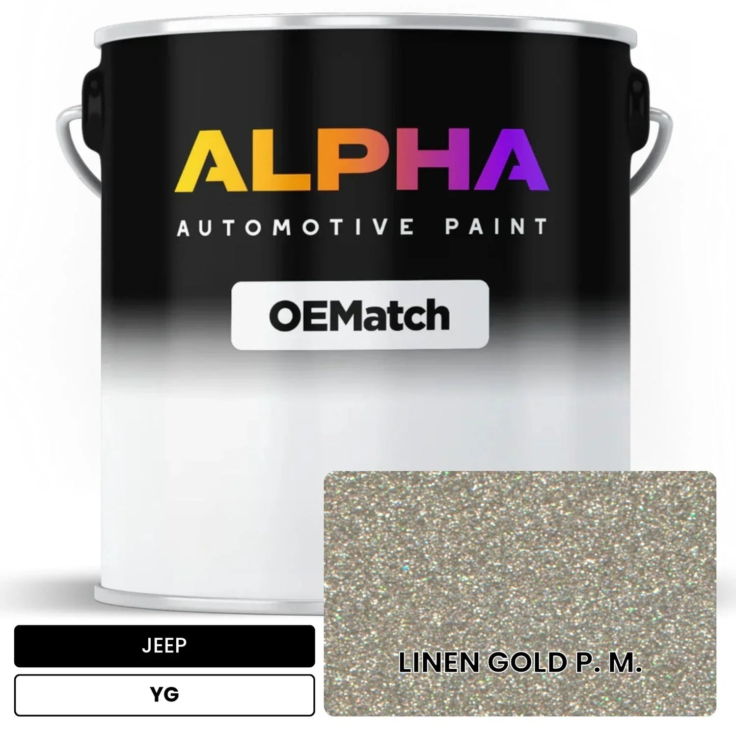 JEEP LINEN GOLD P. M. YG OEMatch Basecoat