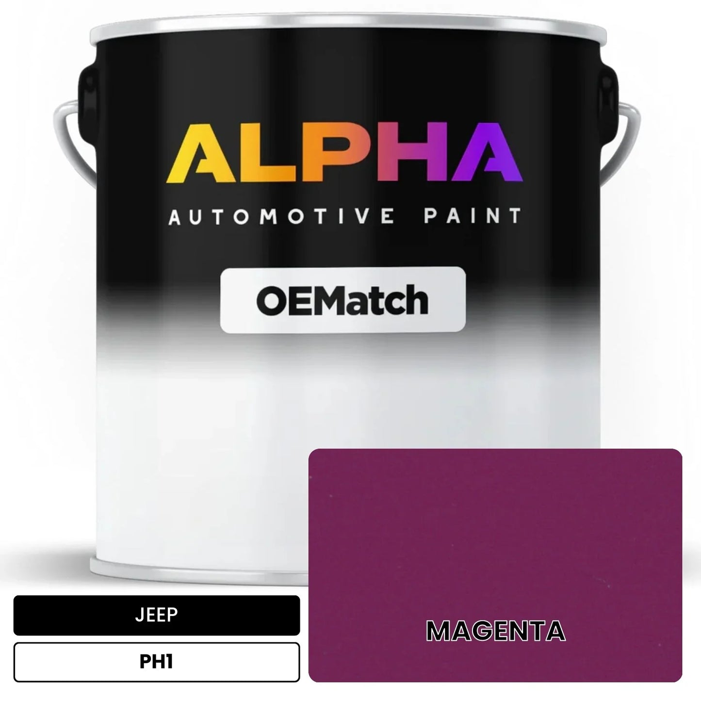 JEEP MAGENTA PH1 OEMatch Basecoat