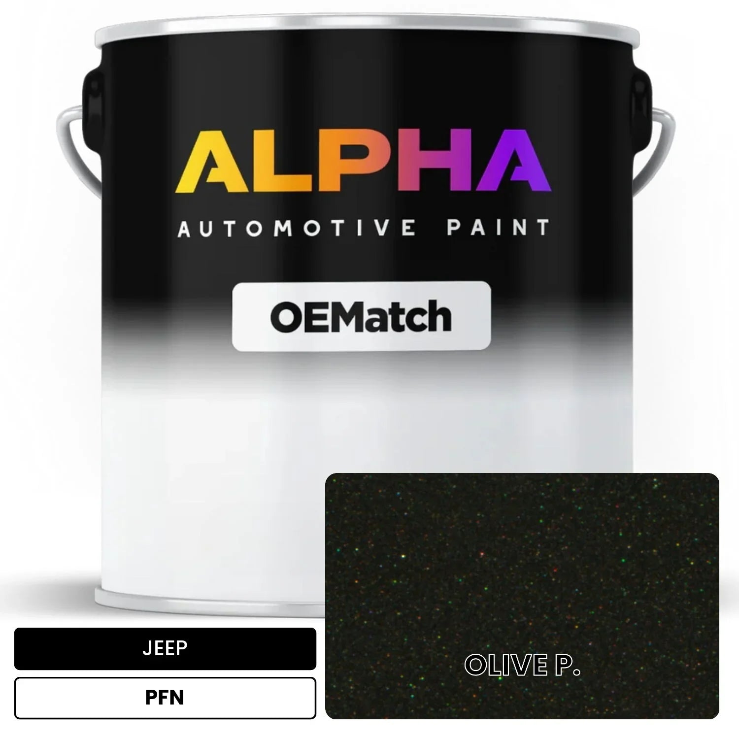 JEEP OLIVE P. PFN OEMatch Basecoat