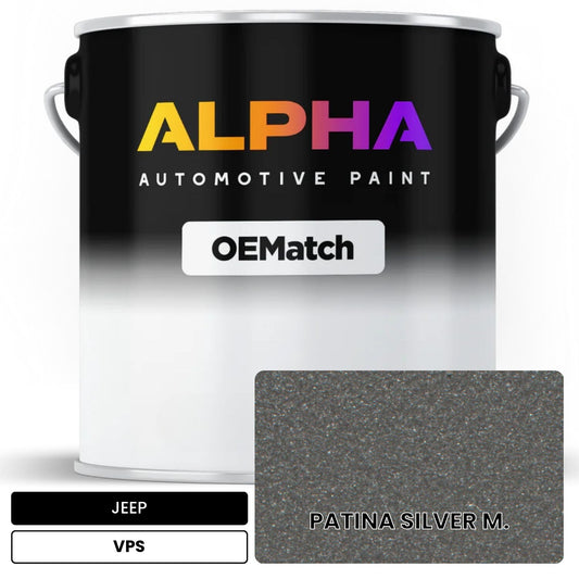 JEEP PATINA SILVER M. VPS OEMatch Basecoat
