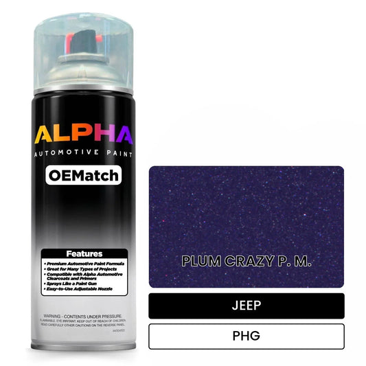 JEEP PLUM CRAZY P. M. PHG OEMatch Spraycan