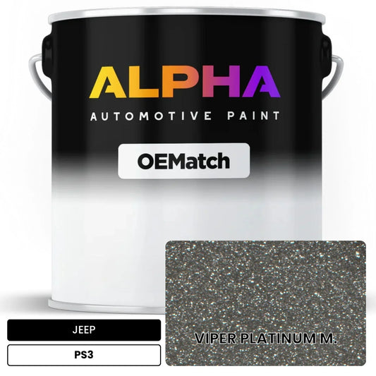 JEEP VIPER PLATINUM M. PS3 OEMatch Basecoat