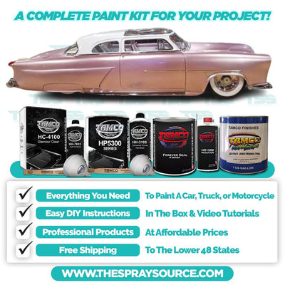 Jeffrey Jones Monroe Pink Extra Large Car Kit (White Ground Coat) - The Spray Source - Tamco Paint