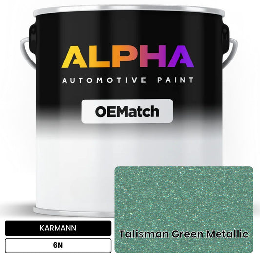 KARMANN Talisman Green Metallic 6N OEMatch Basecoat