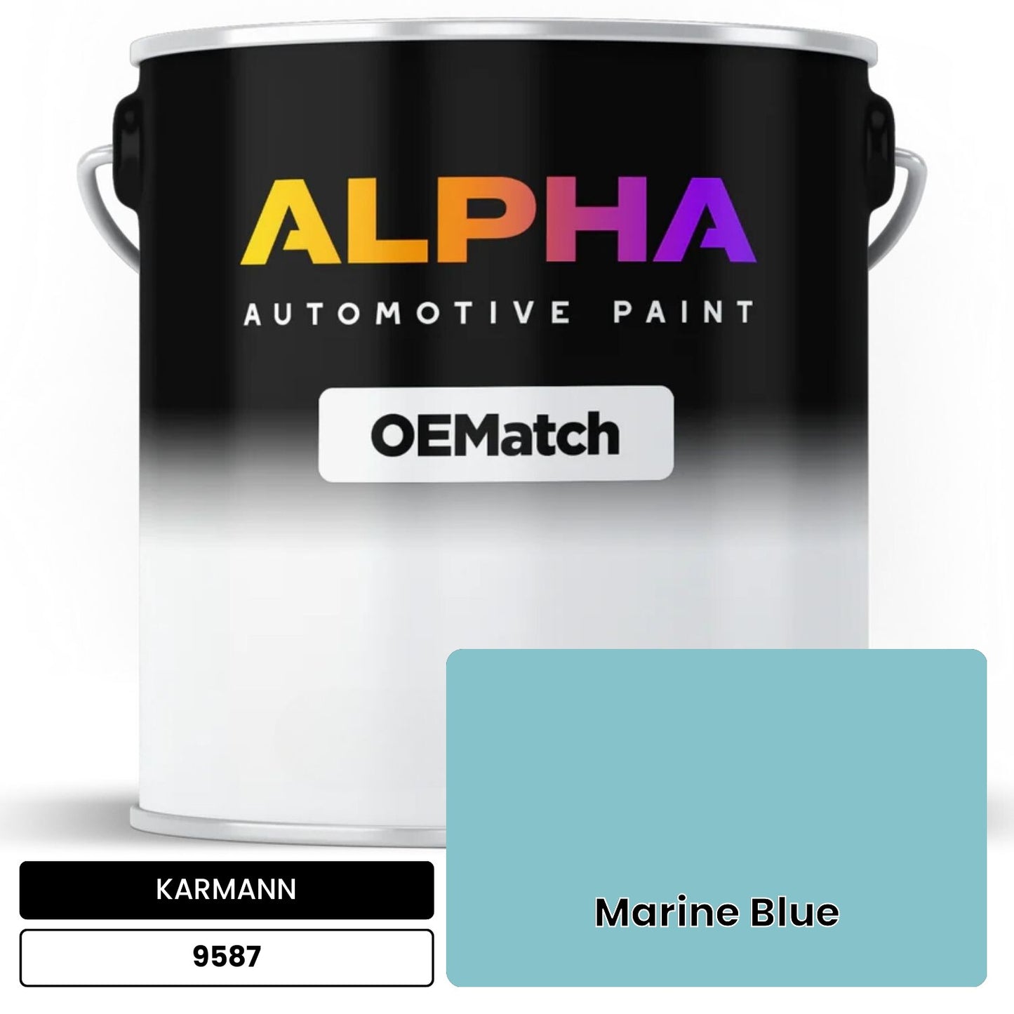 KARMANN Marine Blue 9587 OEMatch Basecoat