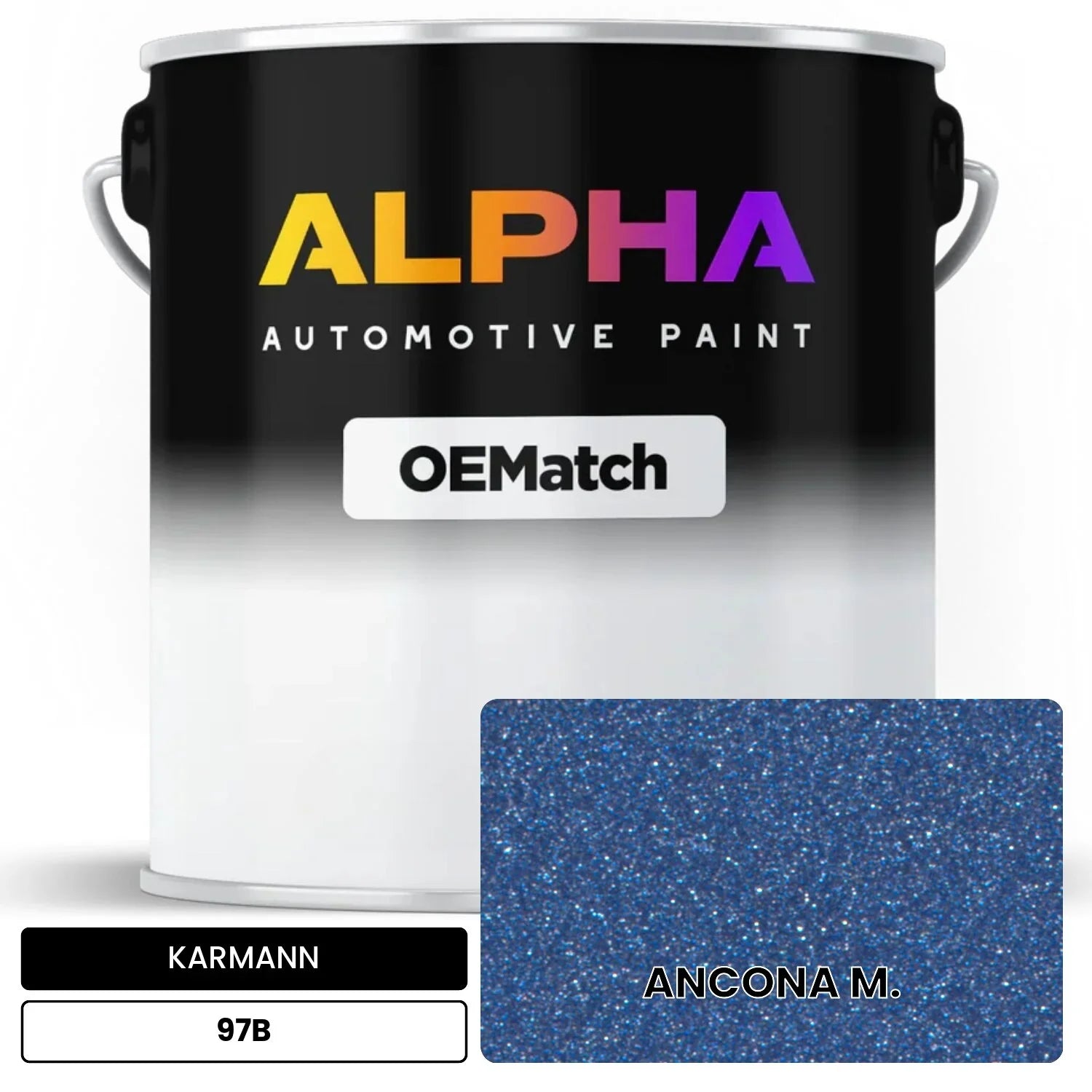 KARMANN Ancona Metallic 97B OEMatch Basecoat