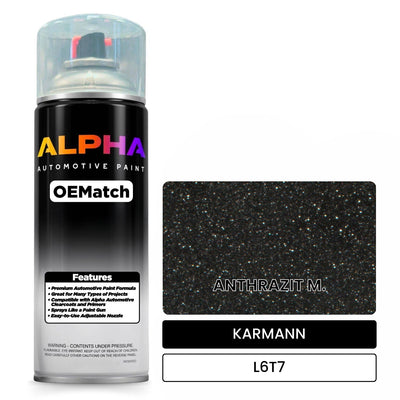 KARMANN Anthracite Metallic L6T7 | OEMatch Automotive Spraycan