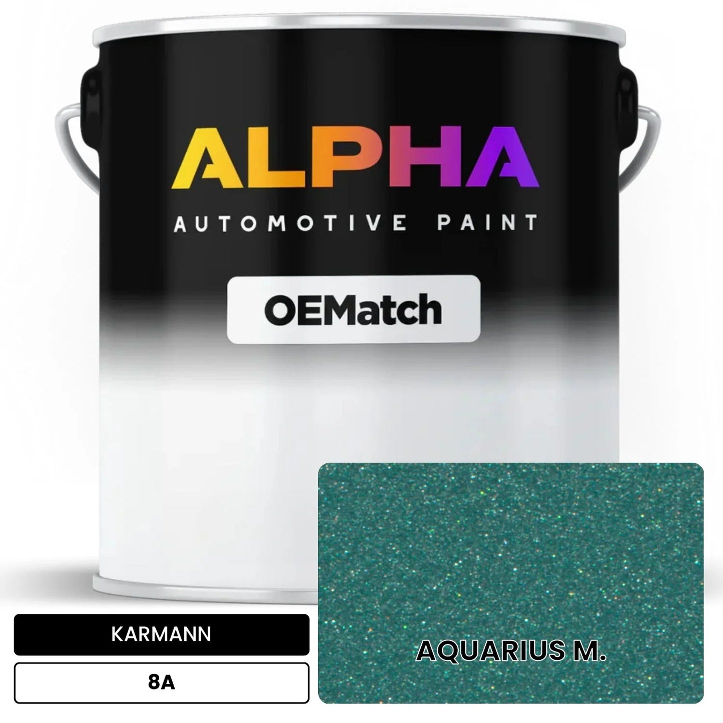 KARMANN Aquarius Blue 8A OEMatch Basecoat