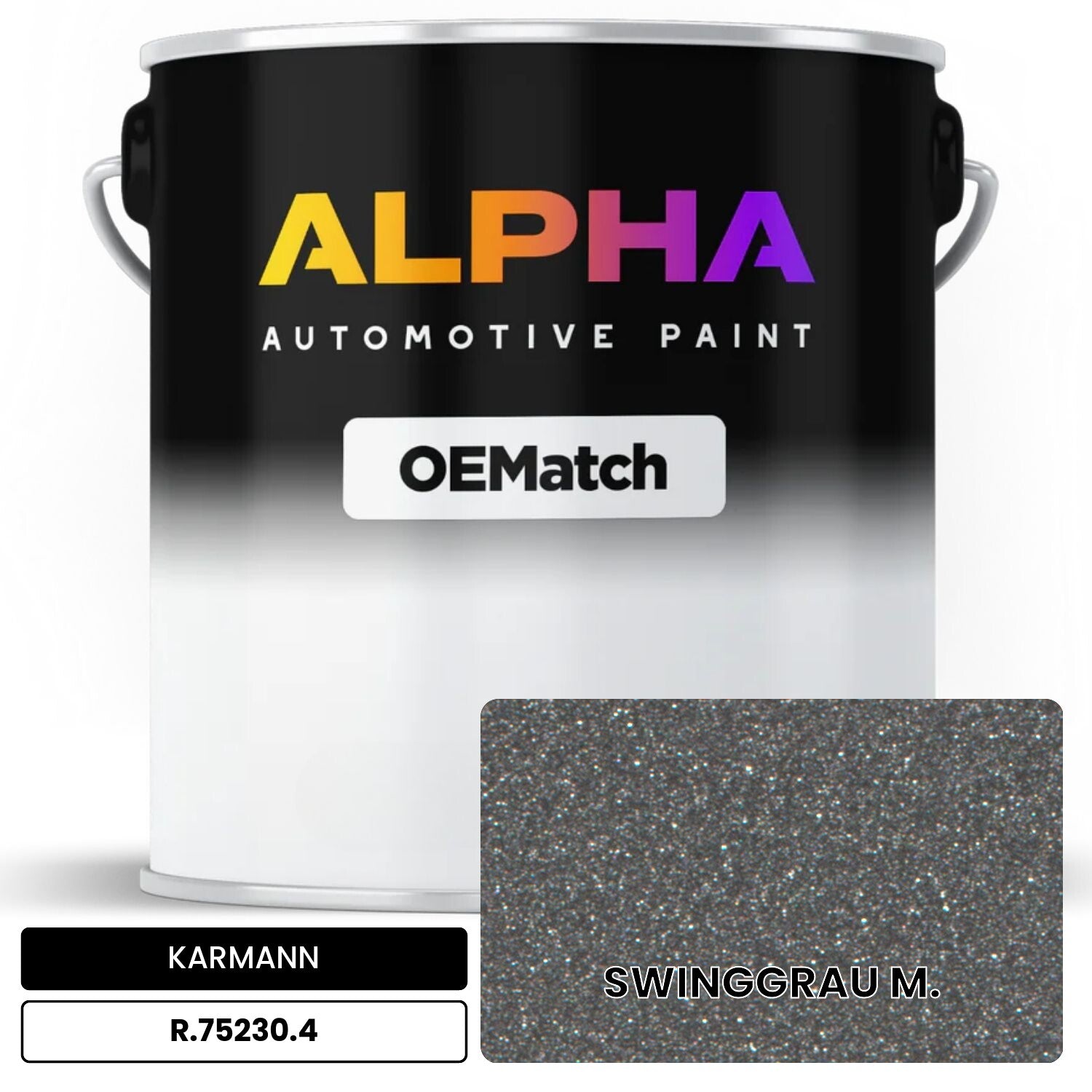 KARMANN Atlas Gray Metallic R.75230.4 OEMatch Basecoat