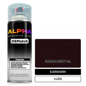 KARMANN Barolo Red Metallic LU3G | OEMatch Automotive Spraycan