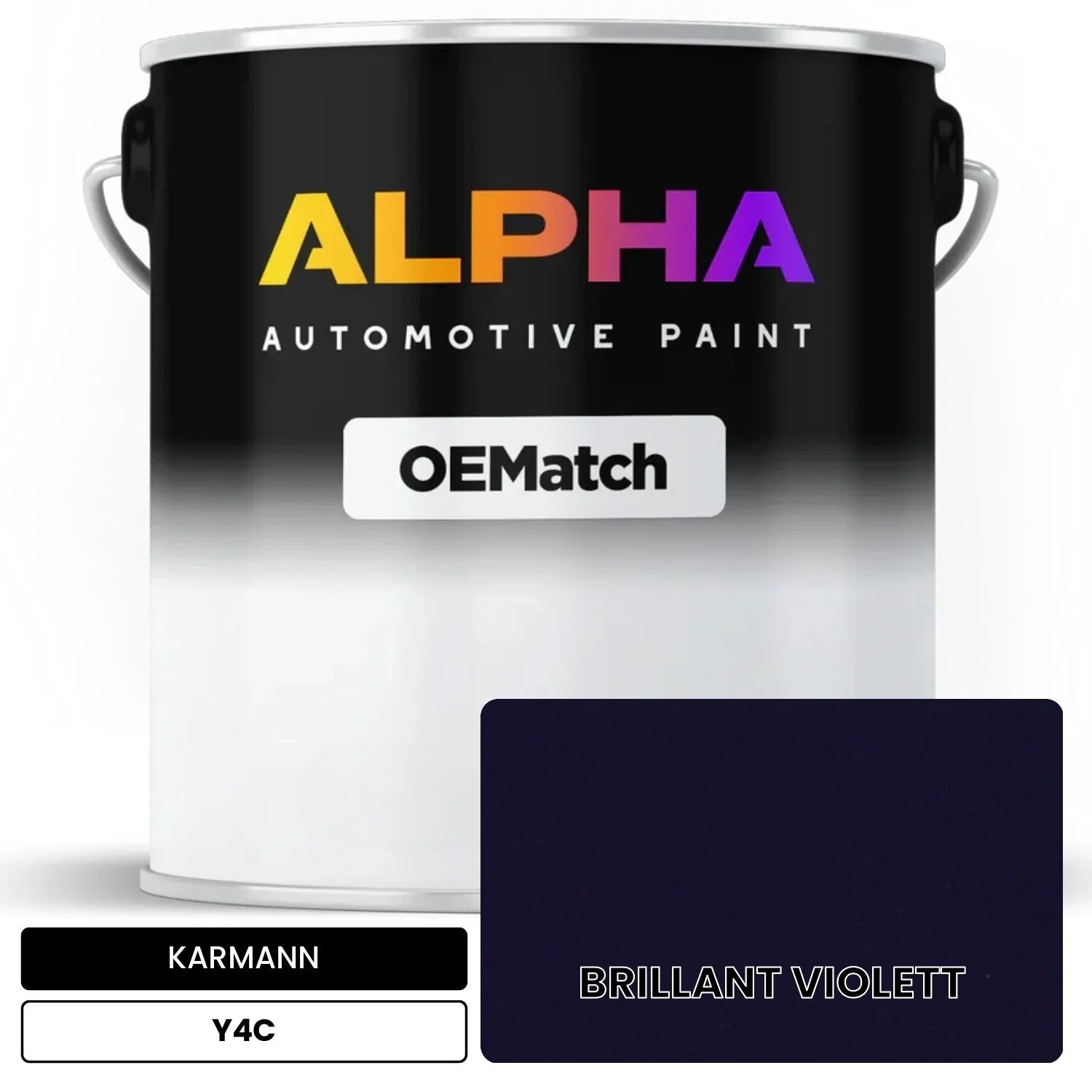 KARMANN Brilliant Violet Y4C OEMatch Basecoat