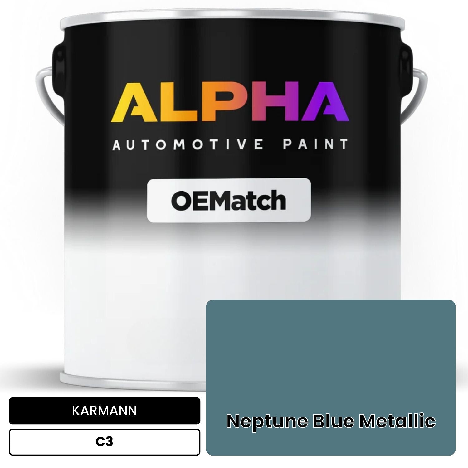 KARMANN Neptune Blue Metallic C3 OEMatch Basecoat