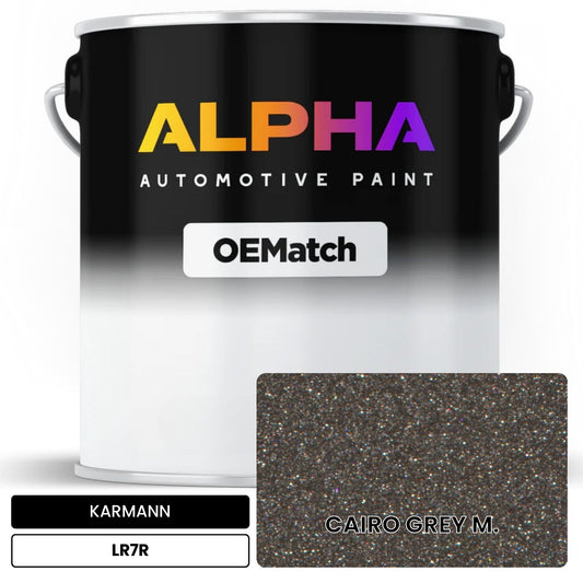KARMANN Cairo Grey Metallic LR7R OEMatch Basecoat