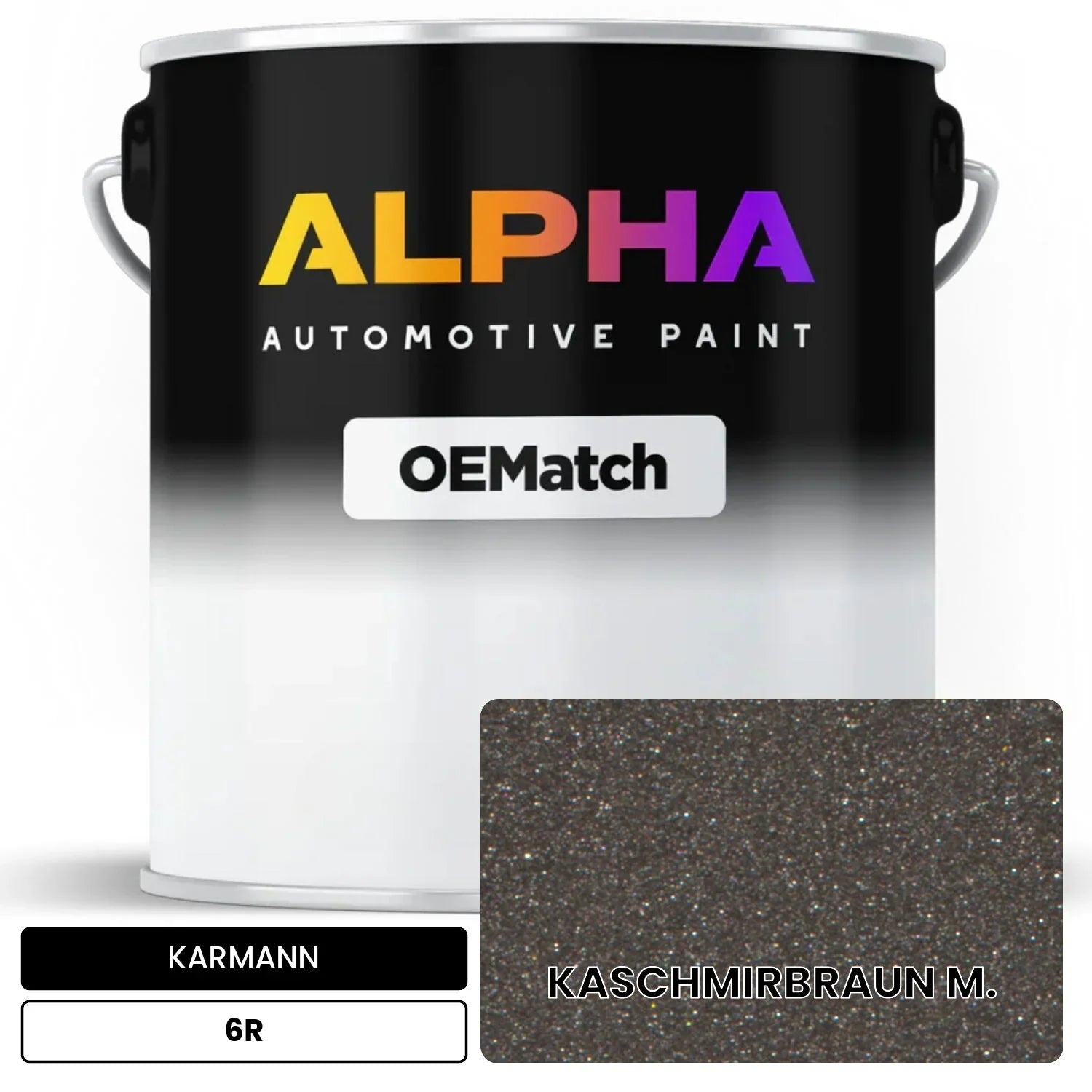 KARMANN Cashmere Brown Metallic 6R OEMatch Basecoat