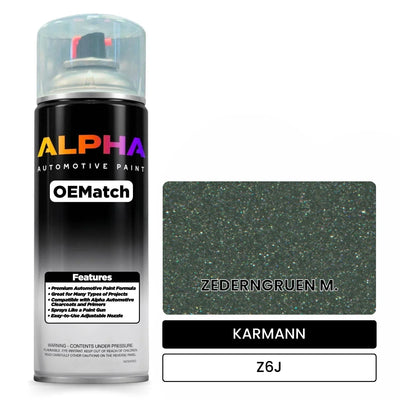 KARMANN Cedar Green Metallic Z6J | OEMatch Automotive Spraycan