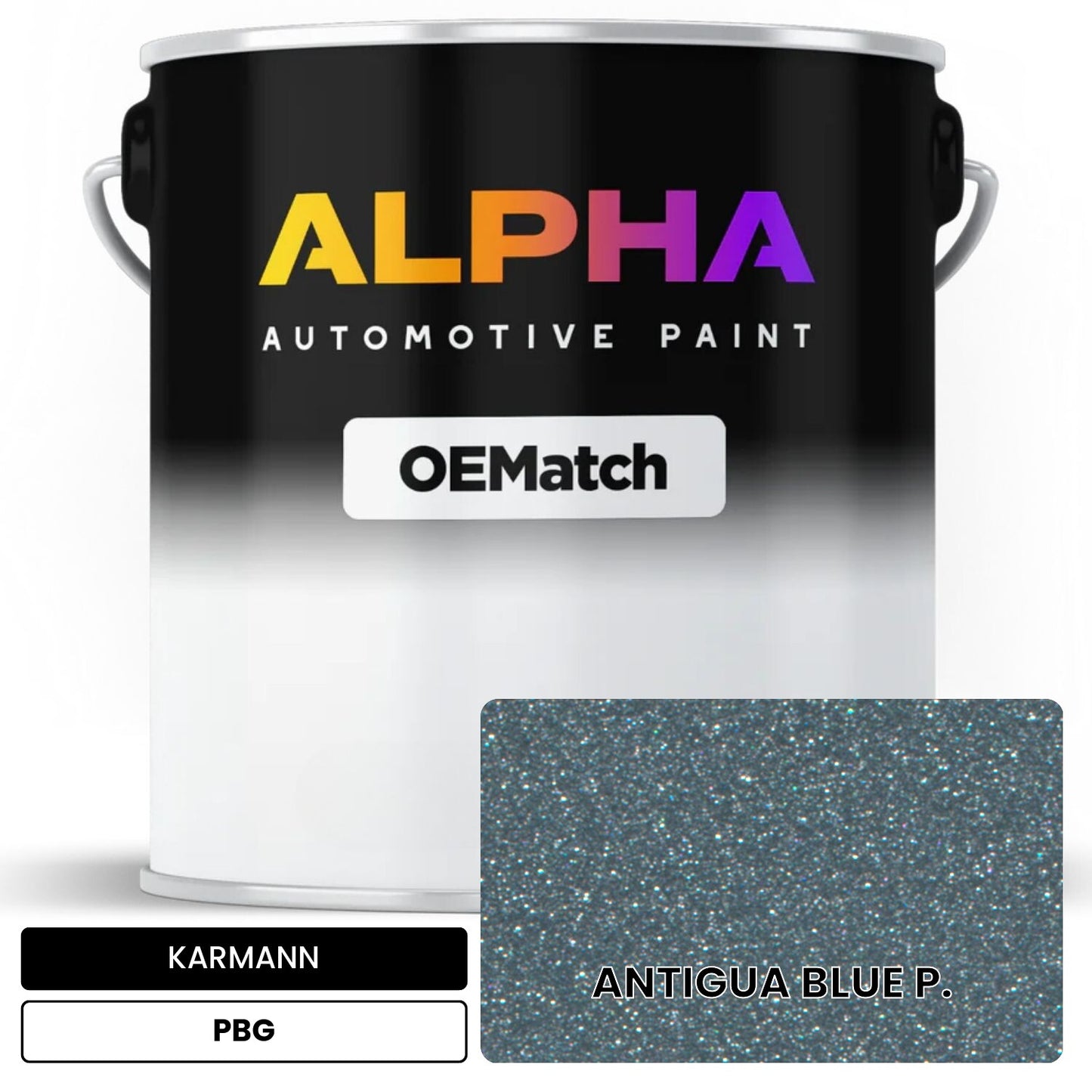 KARMANN Clearwater Blue Metallic PBG OEMatch Basecoat