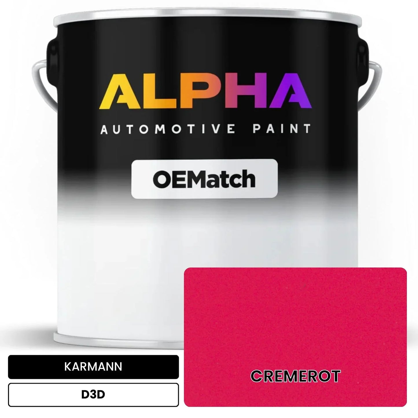 KARMANN Cream Red D3D OEMatch Basecoat