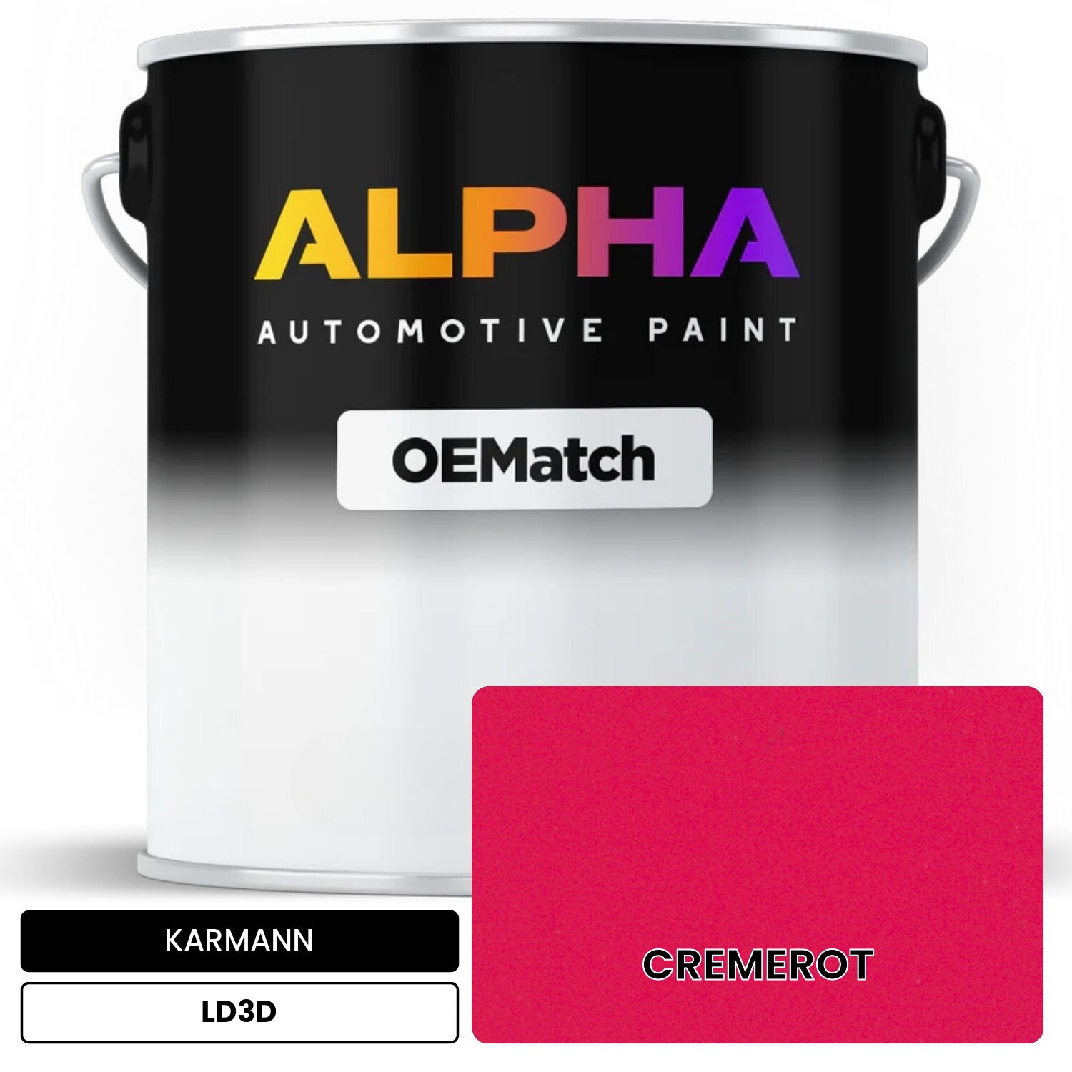 KARMANN Cream Red LD3D OEMatch Basecoat