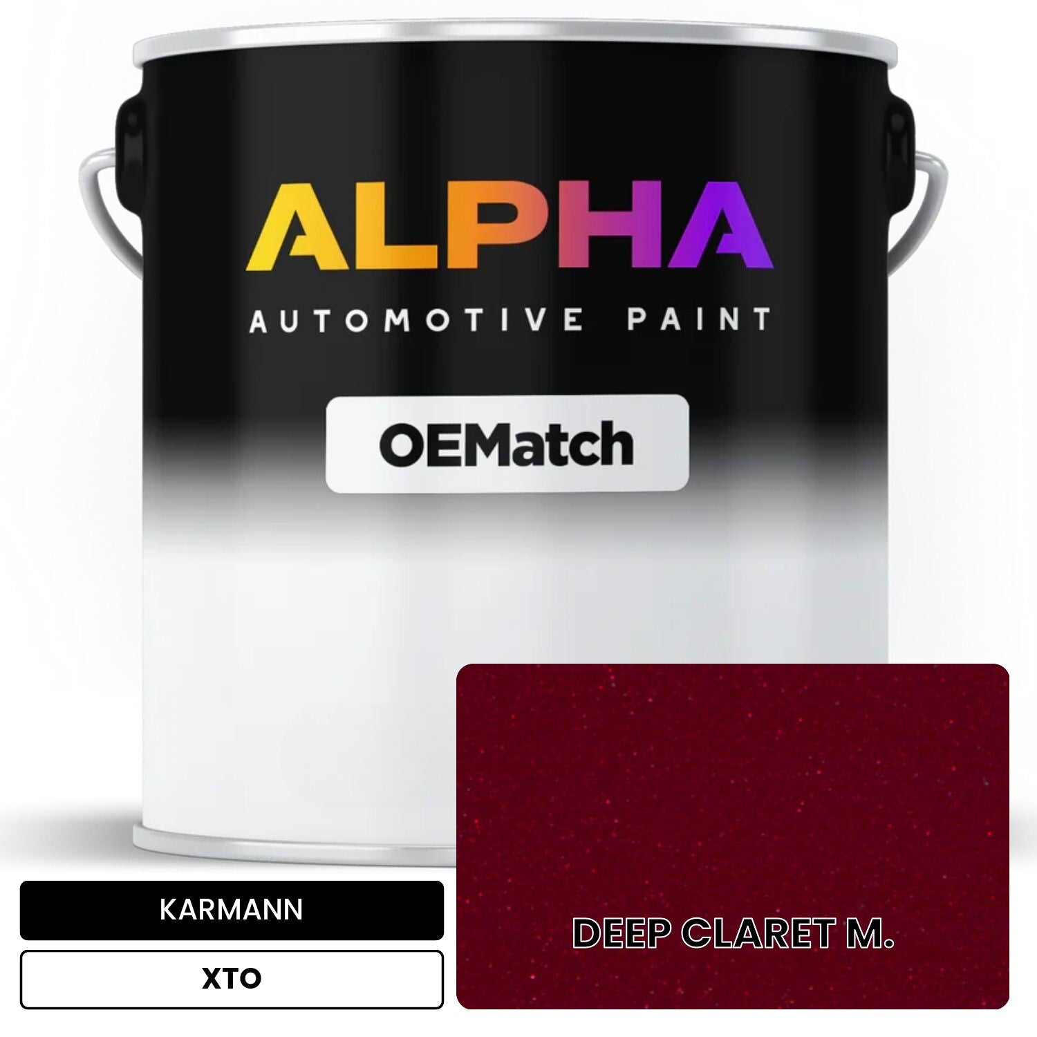 KARMANN Deep Claret Metallic XTO OEMatch Basecoat