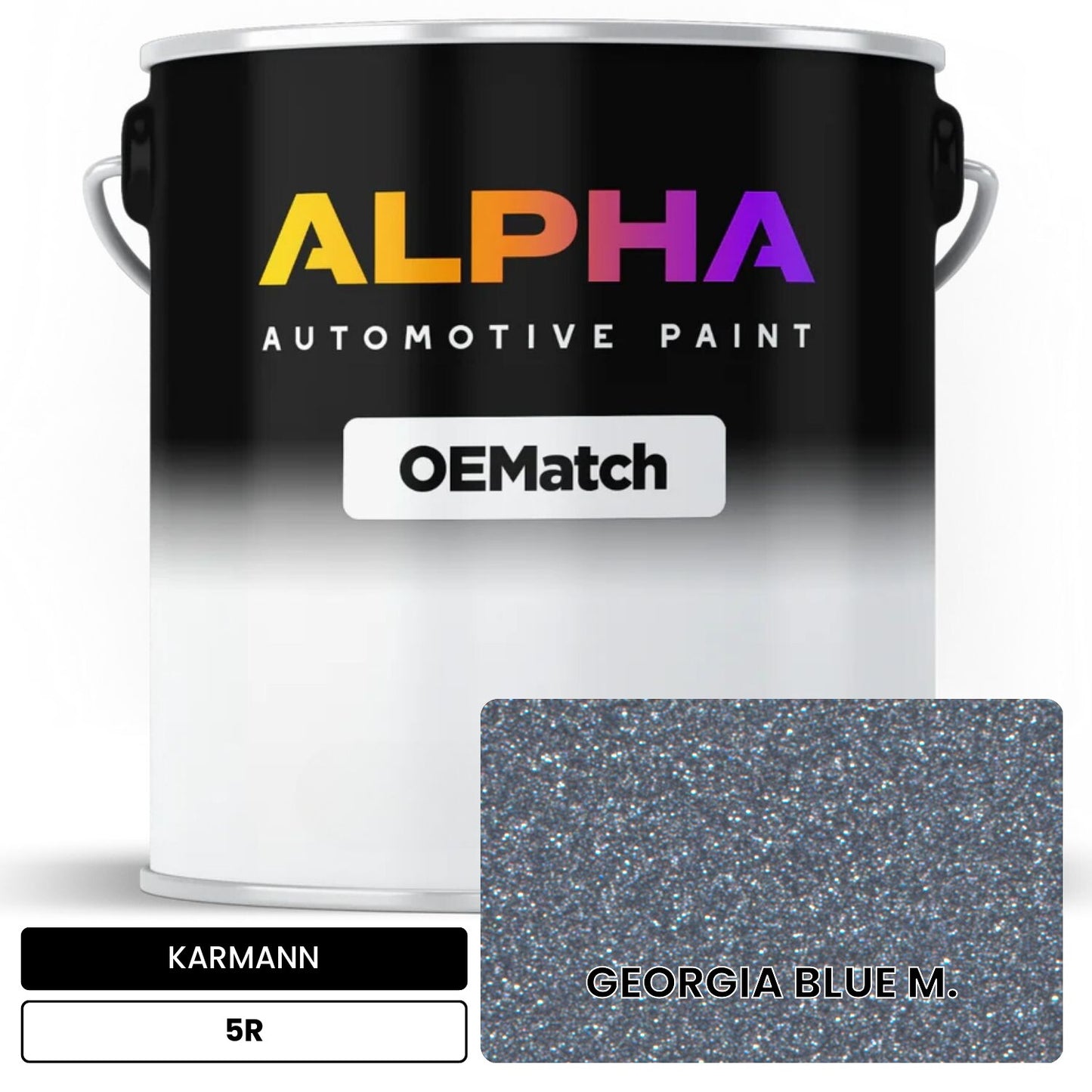 KARMANN Georgia Blue Metallic 5R OEMatch Basecoat