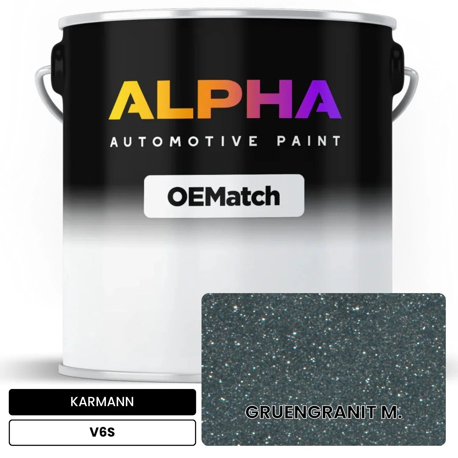 KARMANN Green Granite Metallic V6S OEMatch Basecoat