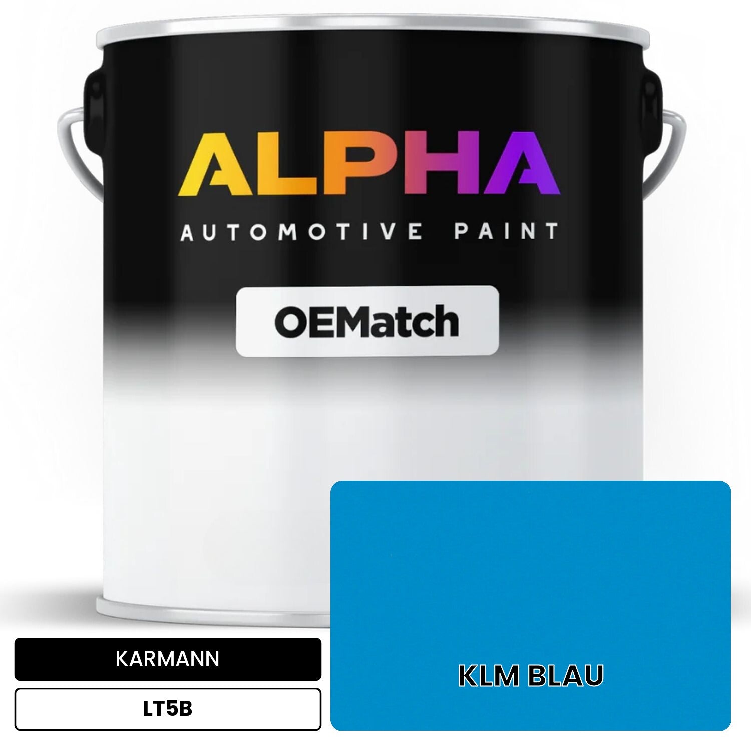 KARMANN KLM Blue LT5B OEMatch Basecoat