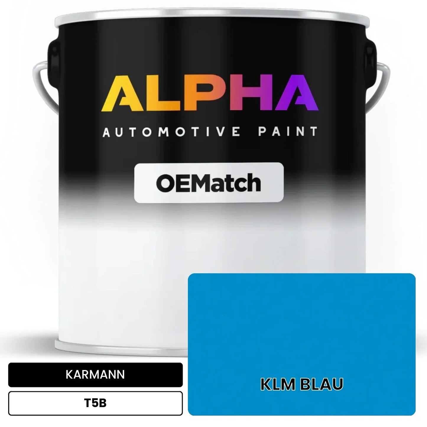 KARMANN KLM Blue T5B OEMatch Basecoat