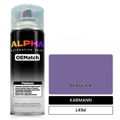 KARMANN Blue Violet L41M | OEMatch Automotive Spraycan