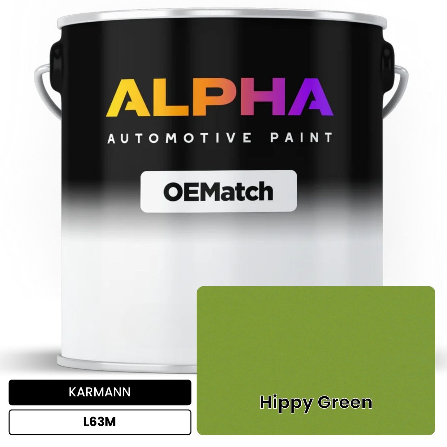 KARMANN Hippy Green L63M OEMatch Basecoat