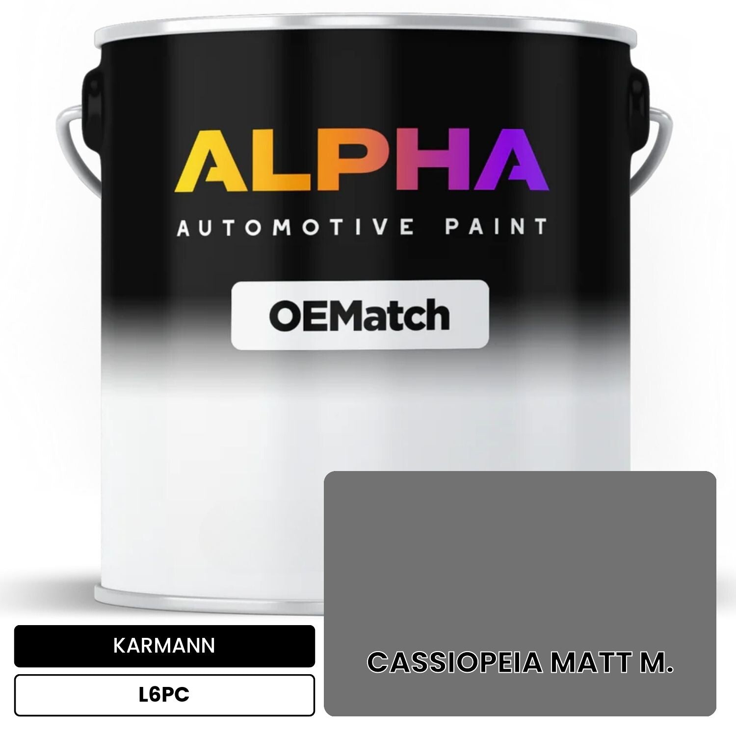 KARMANN CASSIOPEIA MATT M. L6PC OEMatch Basecoat