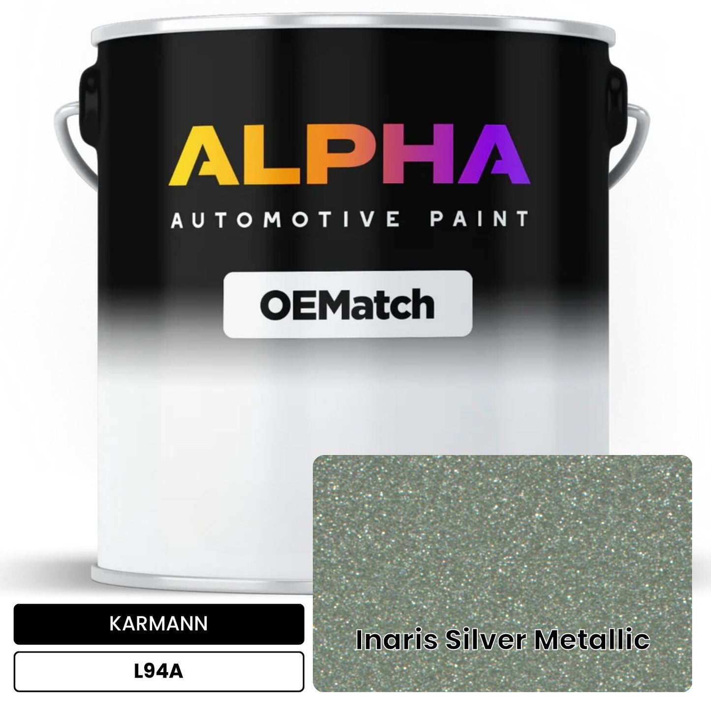 KARMANN Inaris Silver Metallic L94A OEMatch Basecoat