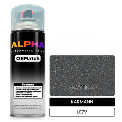 KARMANN PEWTER M. LE7V | OEMatch Automotive Spraycan