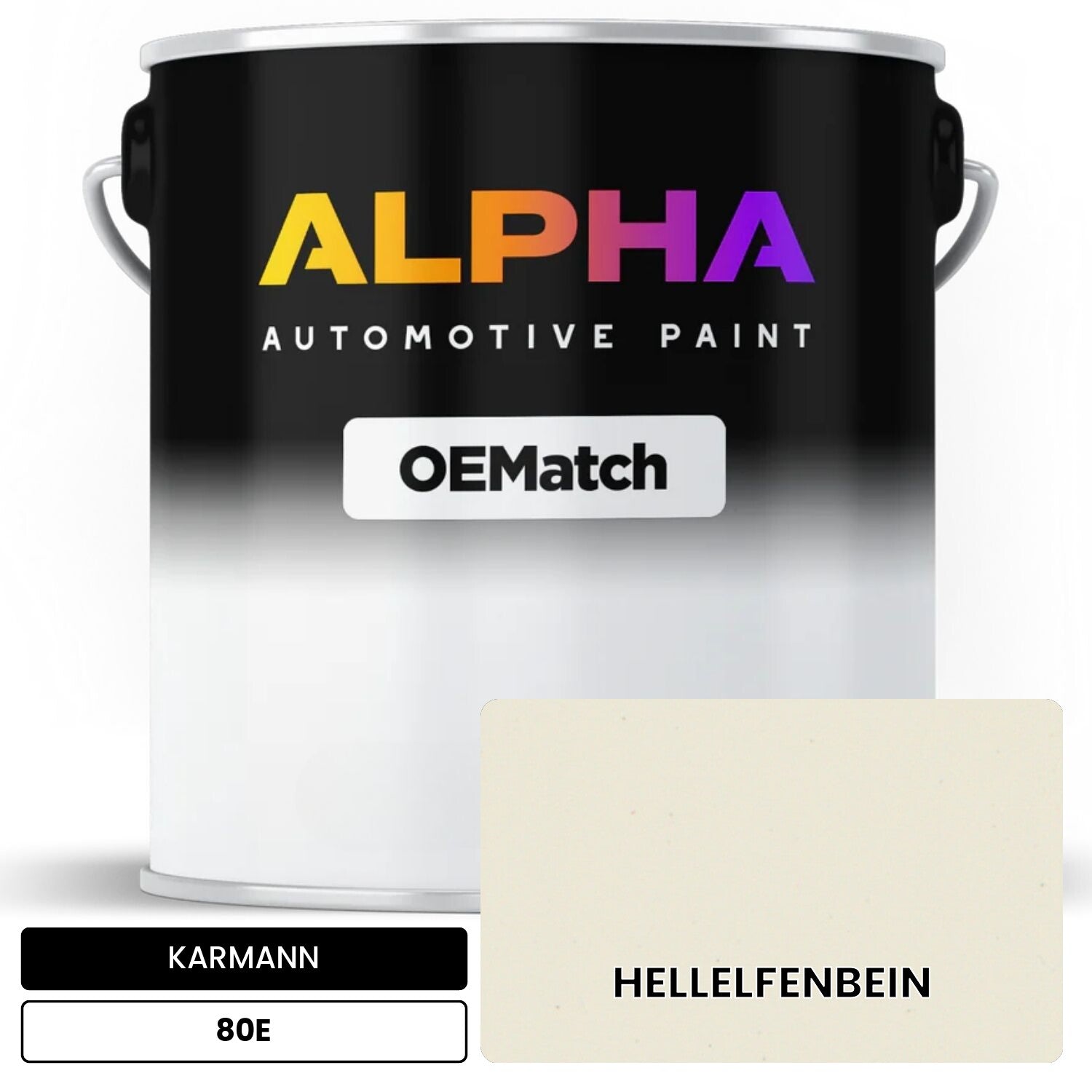 KARMANN Light Ivory 80E OEMatch Basecoat