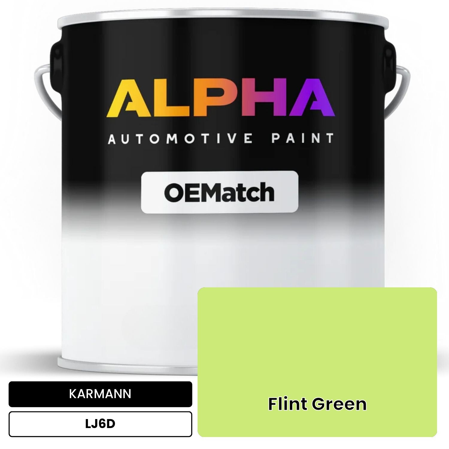 KARMANN Flint Green LJ6D OEMatch Basecoat