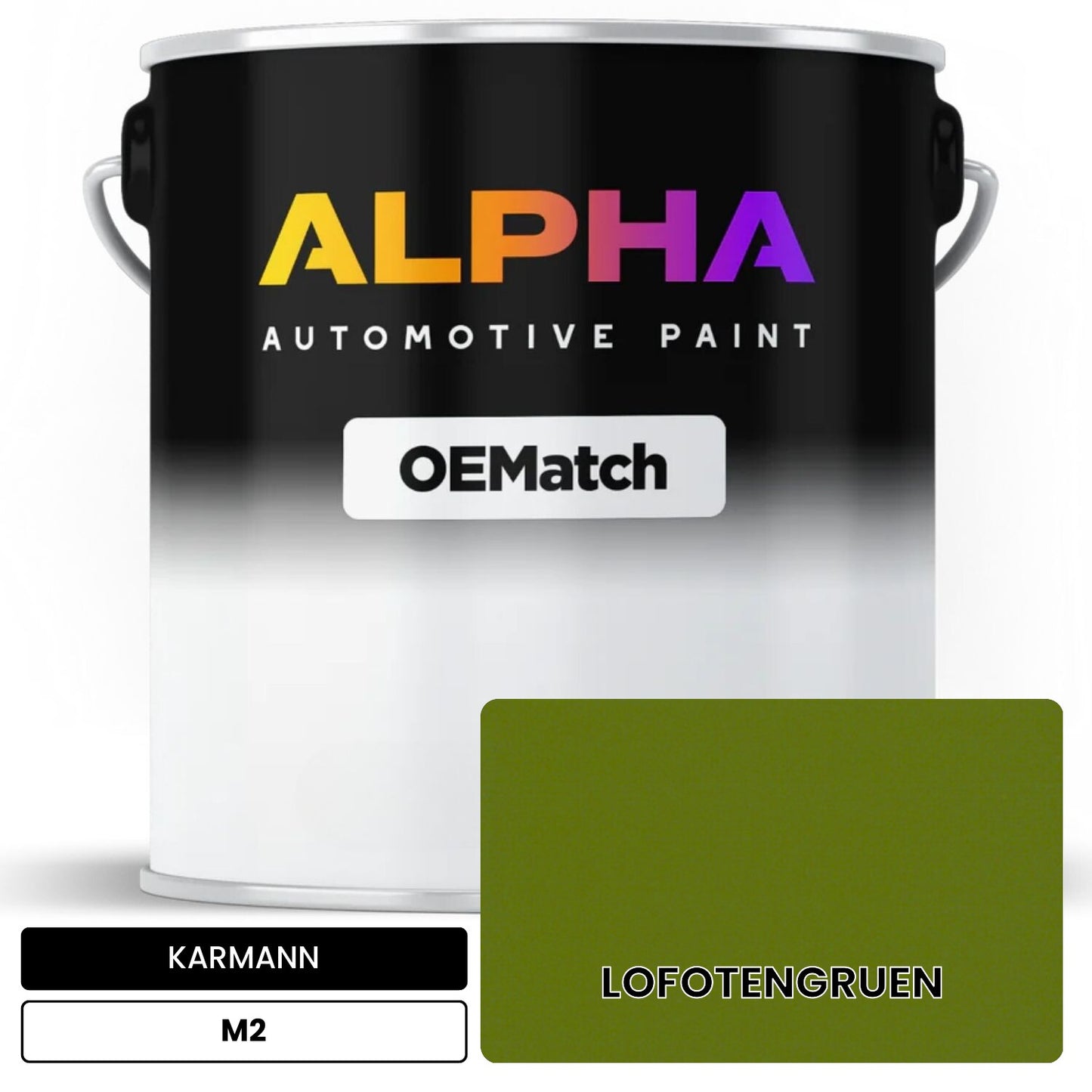 KARMANN Lofoten Green M2 OEMatch Basecoat