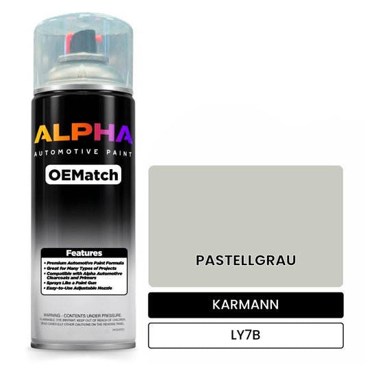 KARMANN Pastel Gray LY7B OEMatch Spraycan