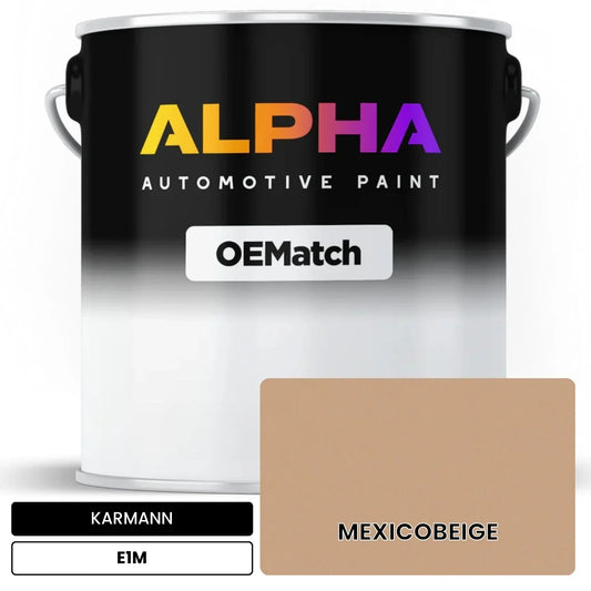 KARMANN Mexico Beige E1M OEMatch Basecoat