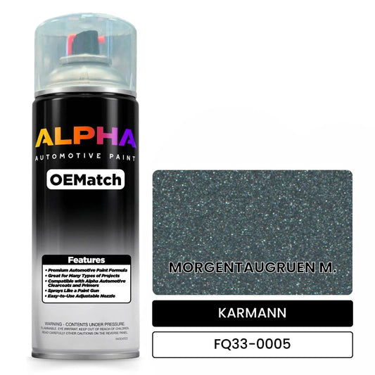 KARMANN Morgentau Green Metallic FQ33-0005 OEMatch Spraycan