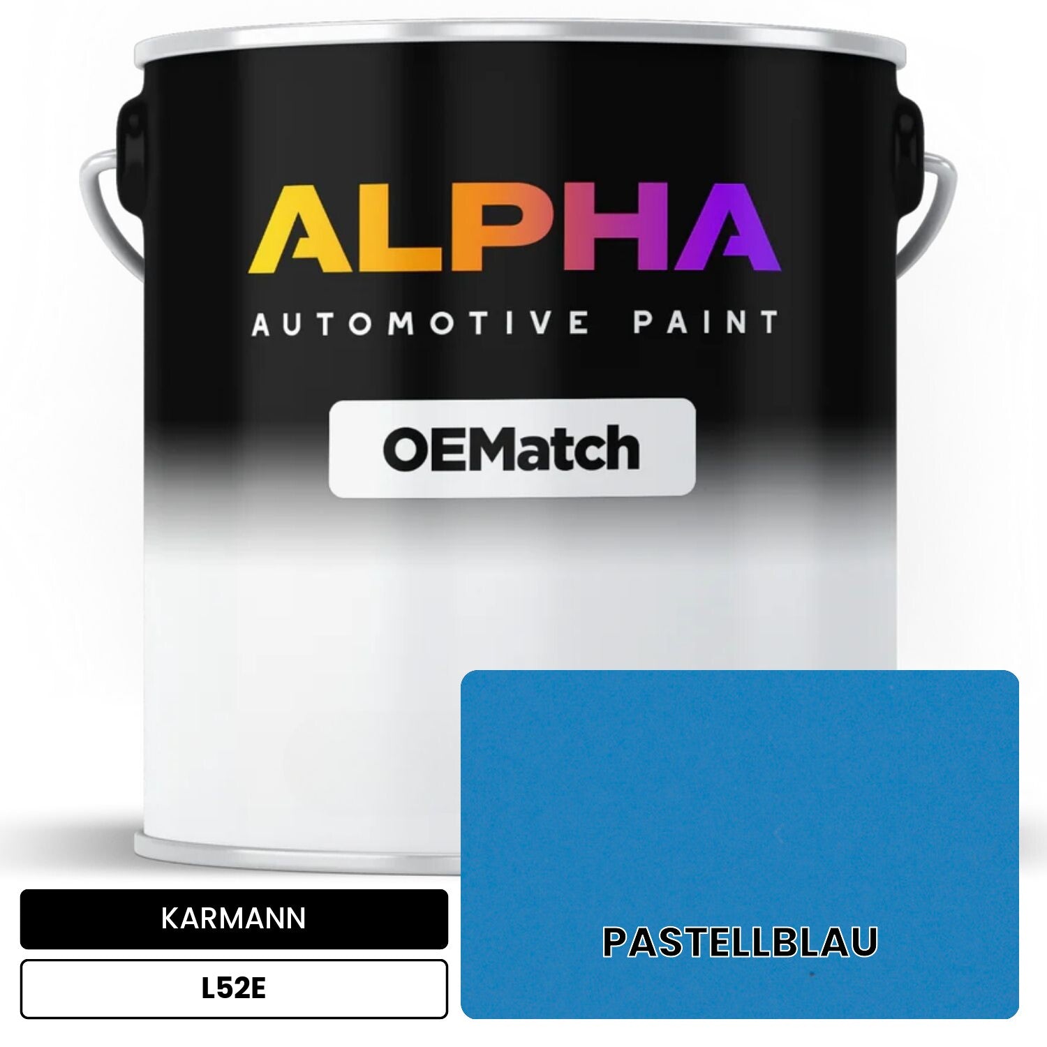 KARMANN Pastel Blue L52E OEMatch Basecoat