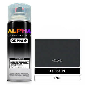 KARMANN Pure Gray L7DL | OEMatch Automotive Spraycan