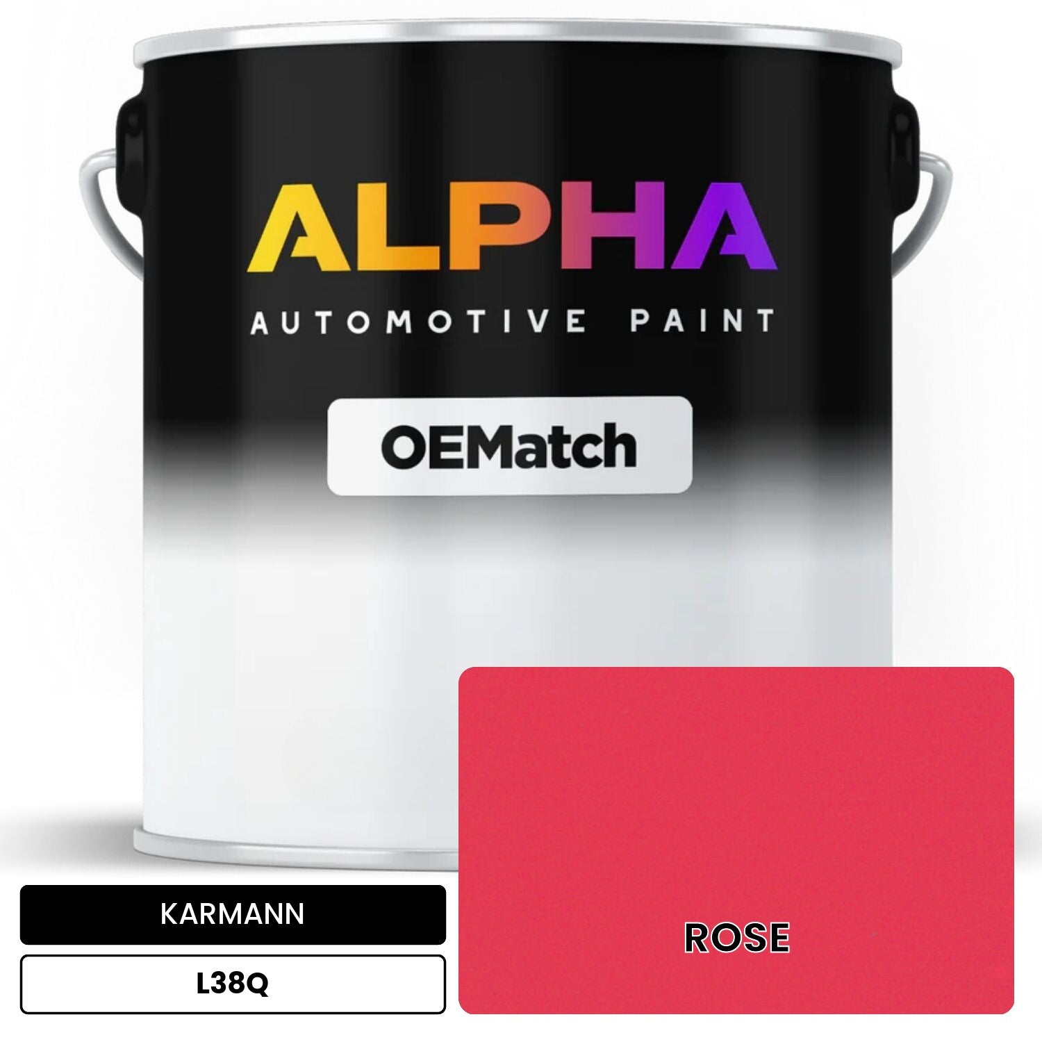 KARMANN Rose Red L38Q OEMatch Basecoat