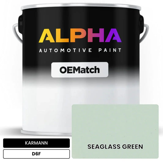 KARMANN Seaglass Green D6F OEMatch Basecoat