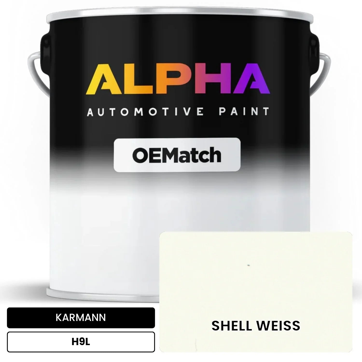 KARMANN Shell White H9L OEMatch Basecoat